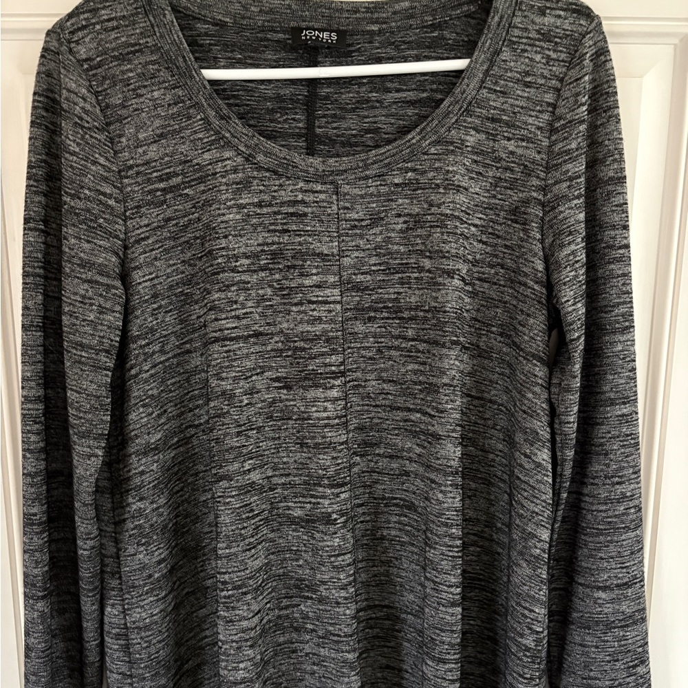 Jones New York Charcoal Knit Sweater